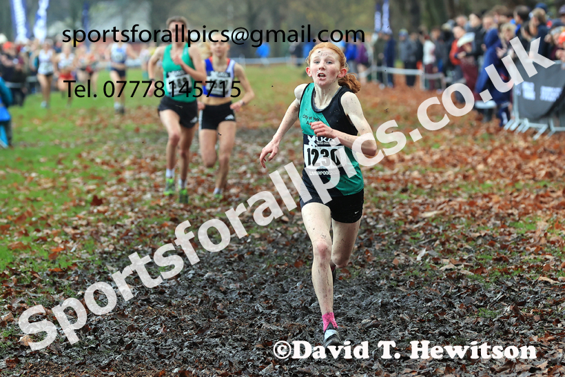 Womens Under-17s and Under-20s 2025 Liverpool Cross Challenge, Sefton Park, Saturday, November 22th. Photo: David T. Hewitson/Sports for All Pics